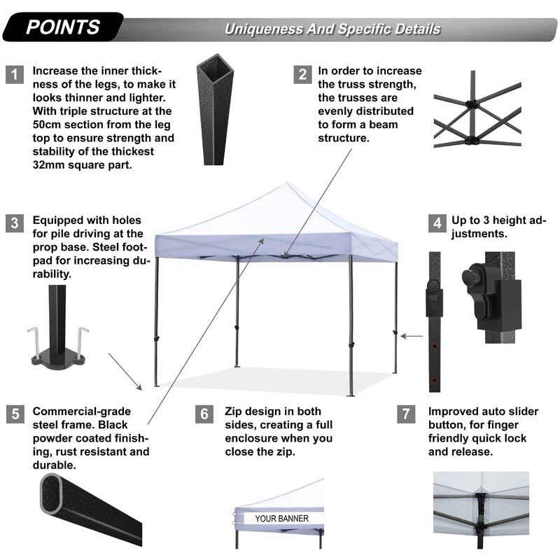 ez up parts diagram