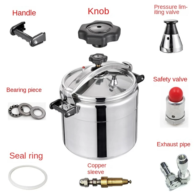 pressure cooker parts diagram