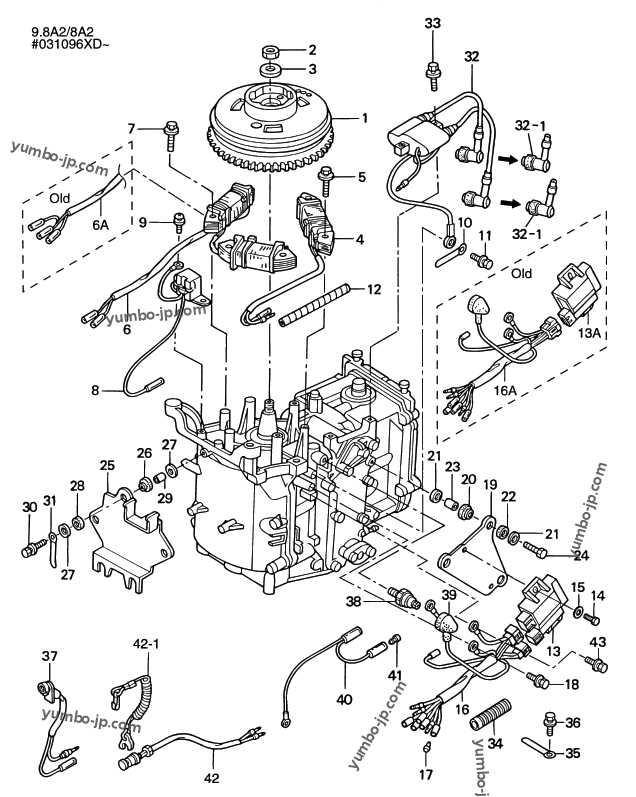 mercury 110 9.8 parts diagram