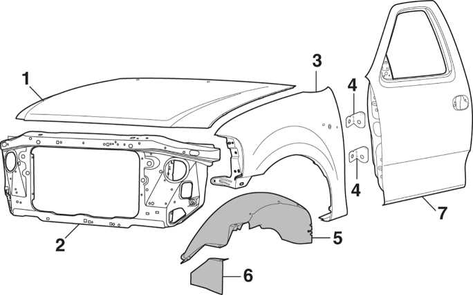 f150 front end parts diagram