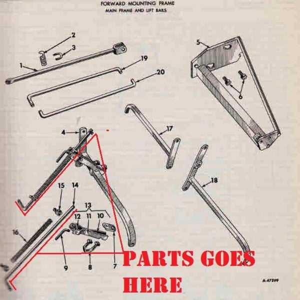 farmall super c parts diagram