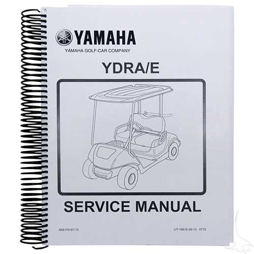 yamaha electric golf cart parts diagram