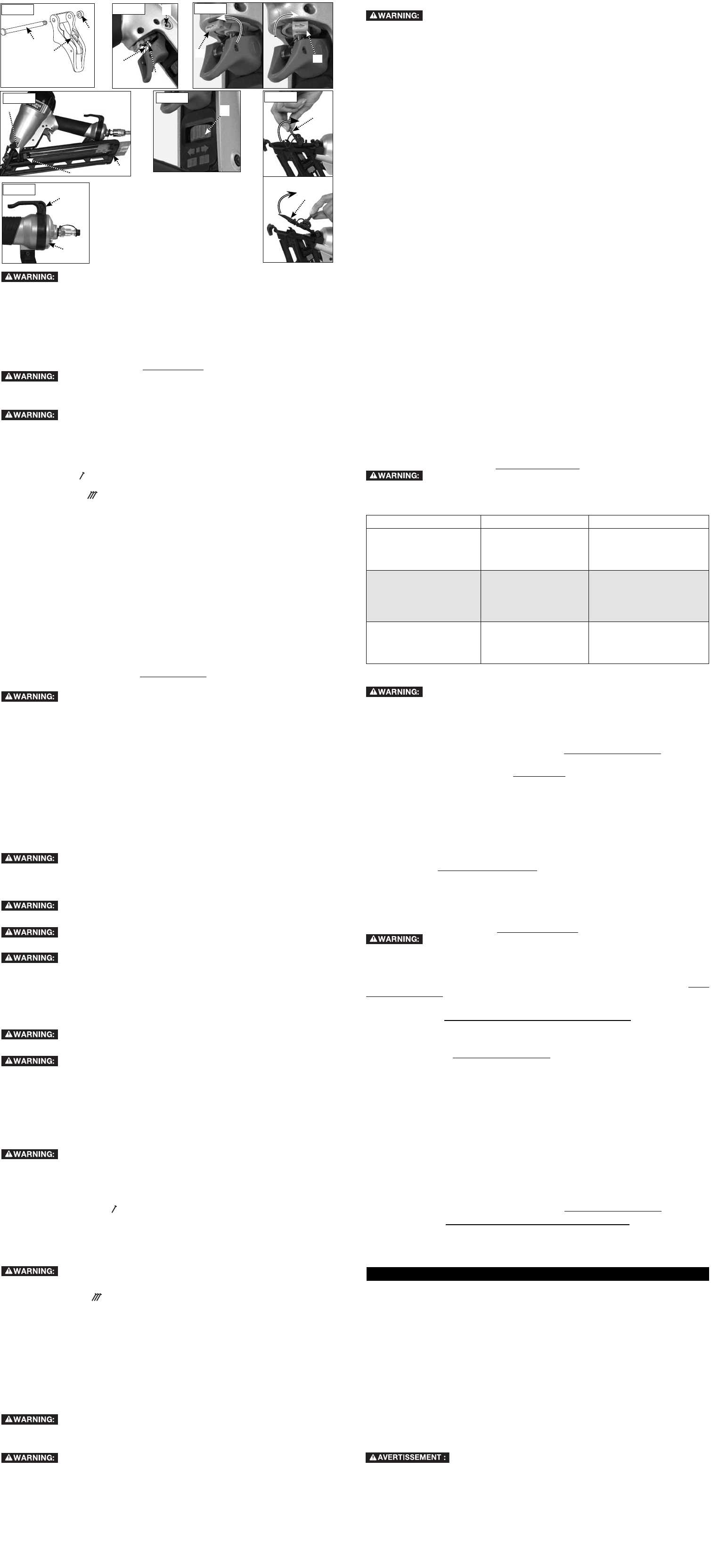 porter cable fn250c parts diagram