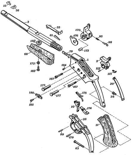 thompson contender parts diagram