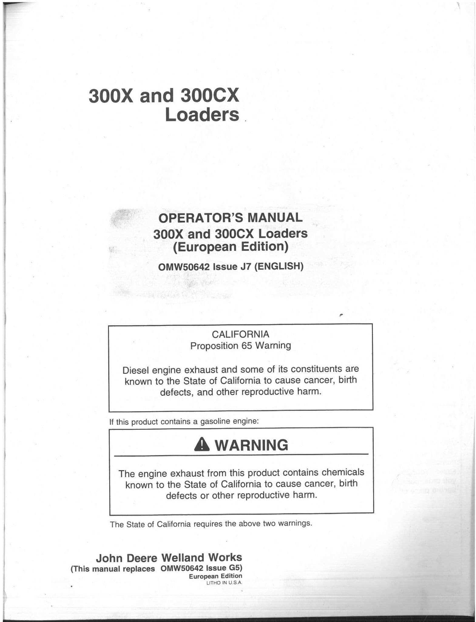 john deere 300cx loader parts diagram