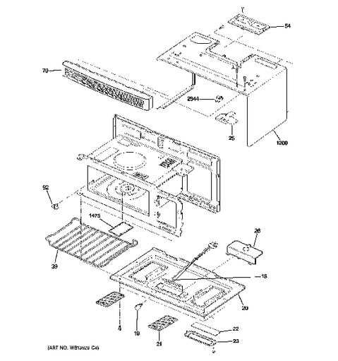 ge spacemaker microwave parts diagram