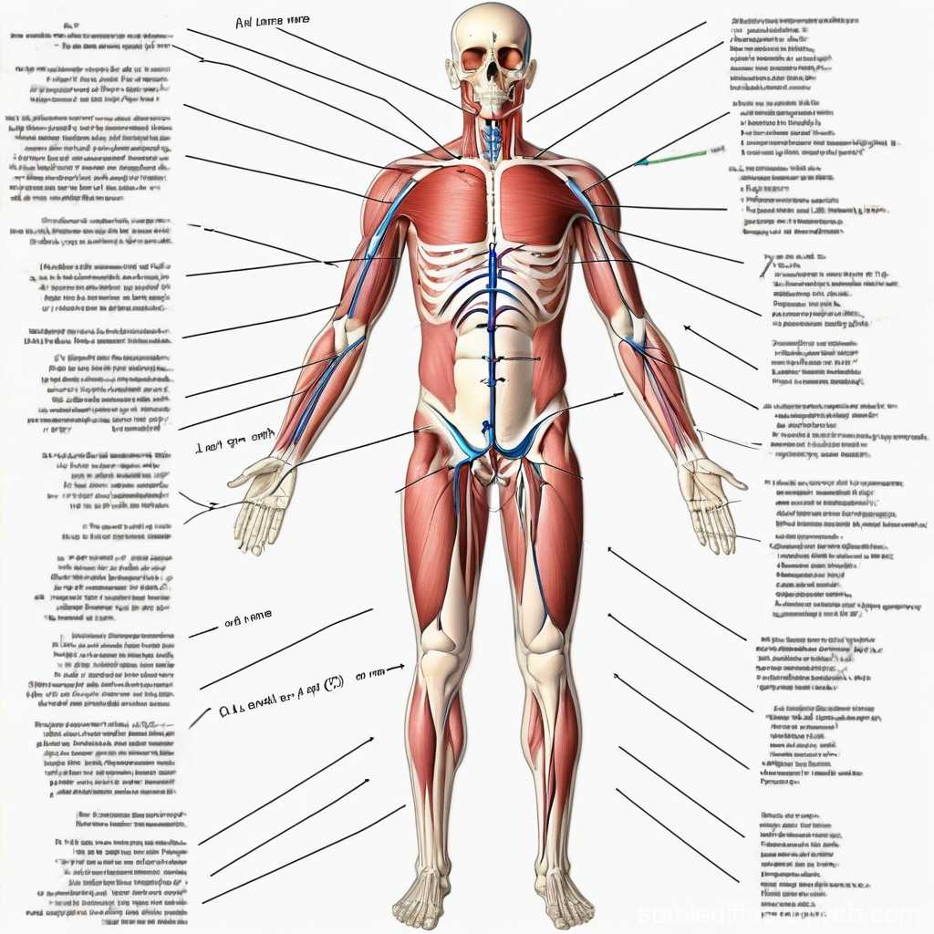 parts of human body diagram