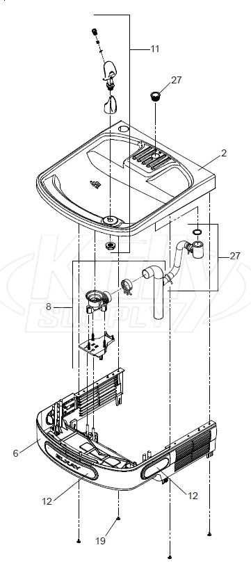 elkay ezh2o parts diagram