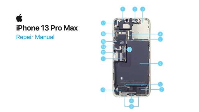 iphone 14 parts diagram