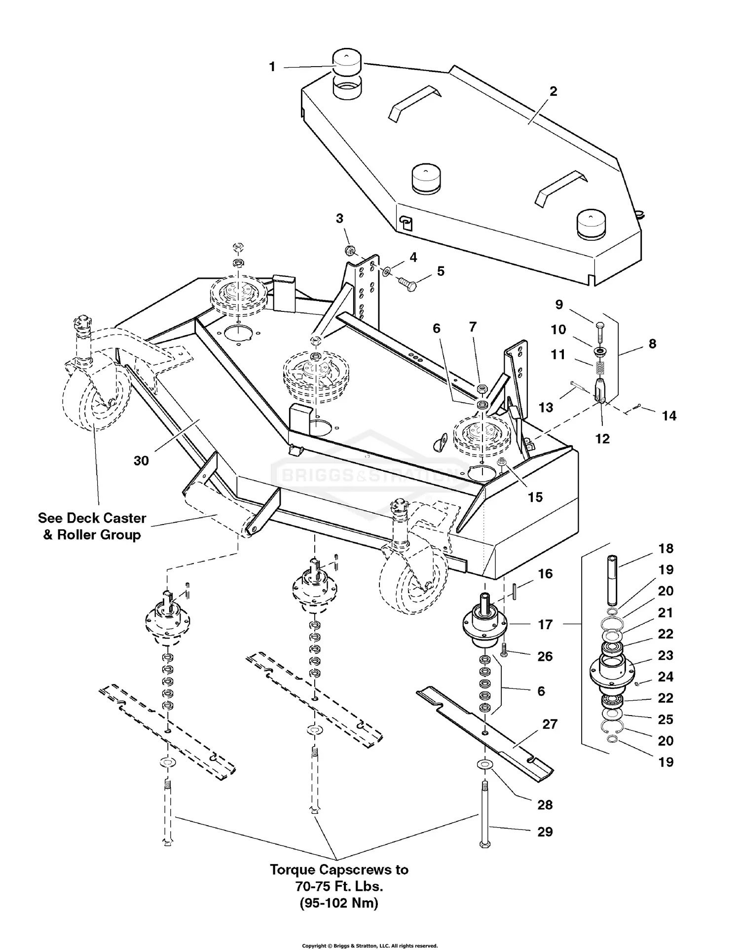 ferris parts diagram