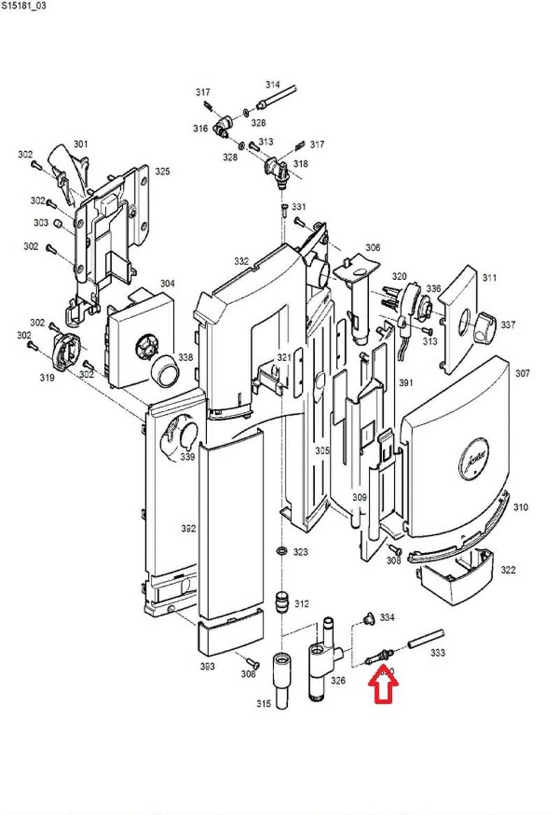 jura e8 parts diagram