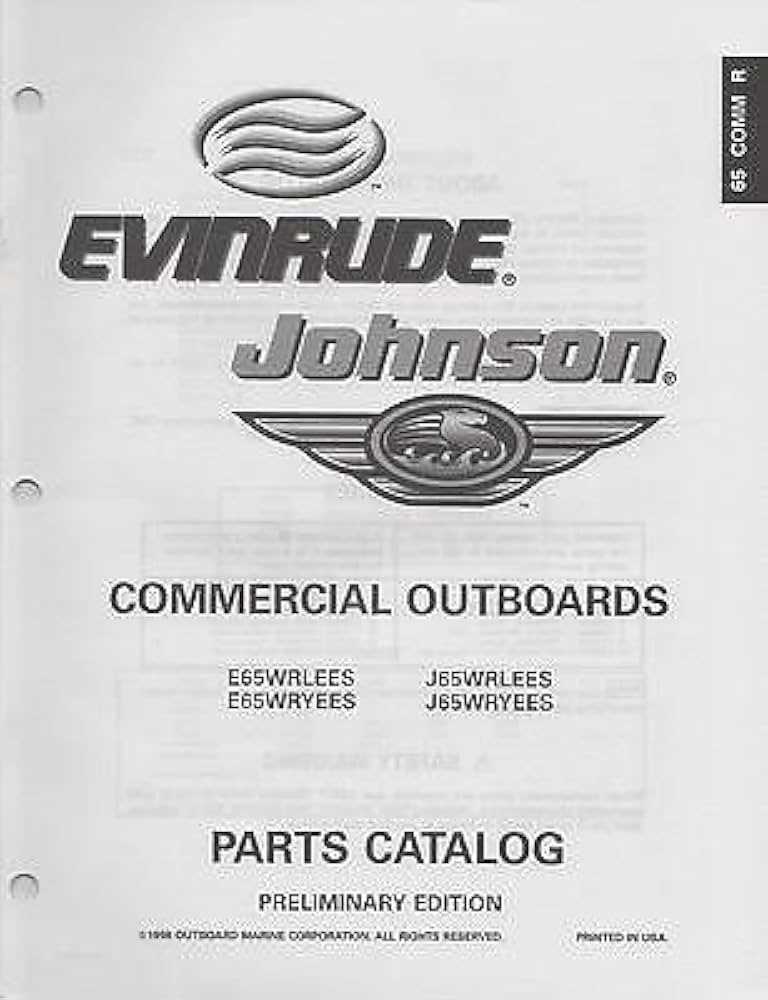 evinrude parts diagrams