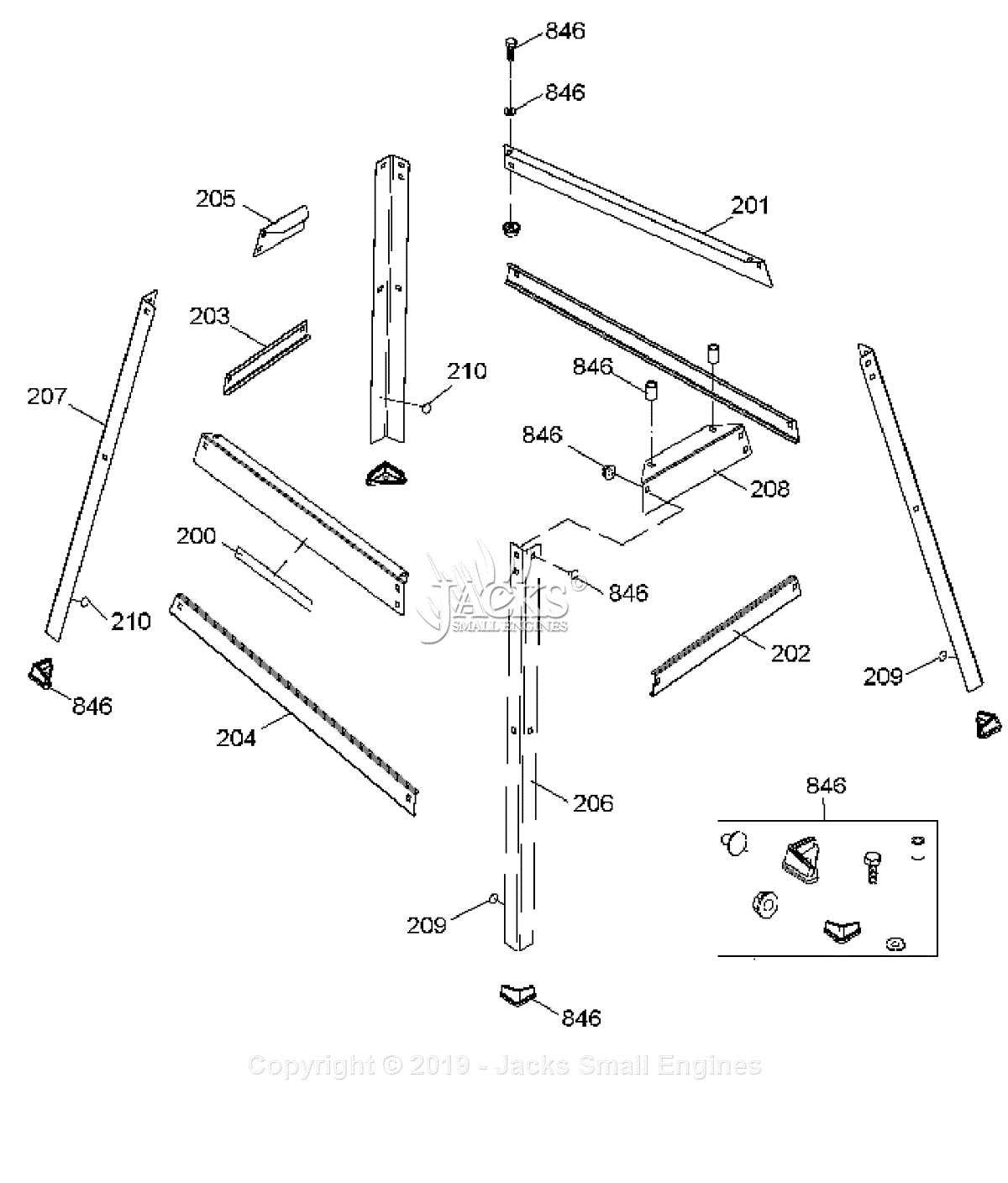 a&e awning parts diagram