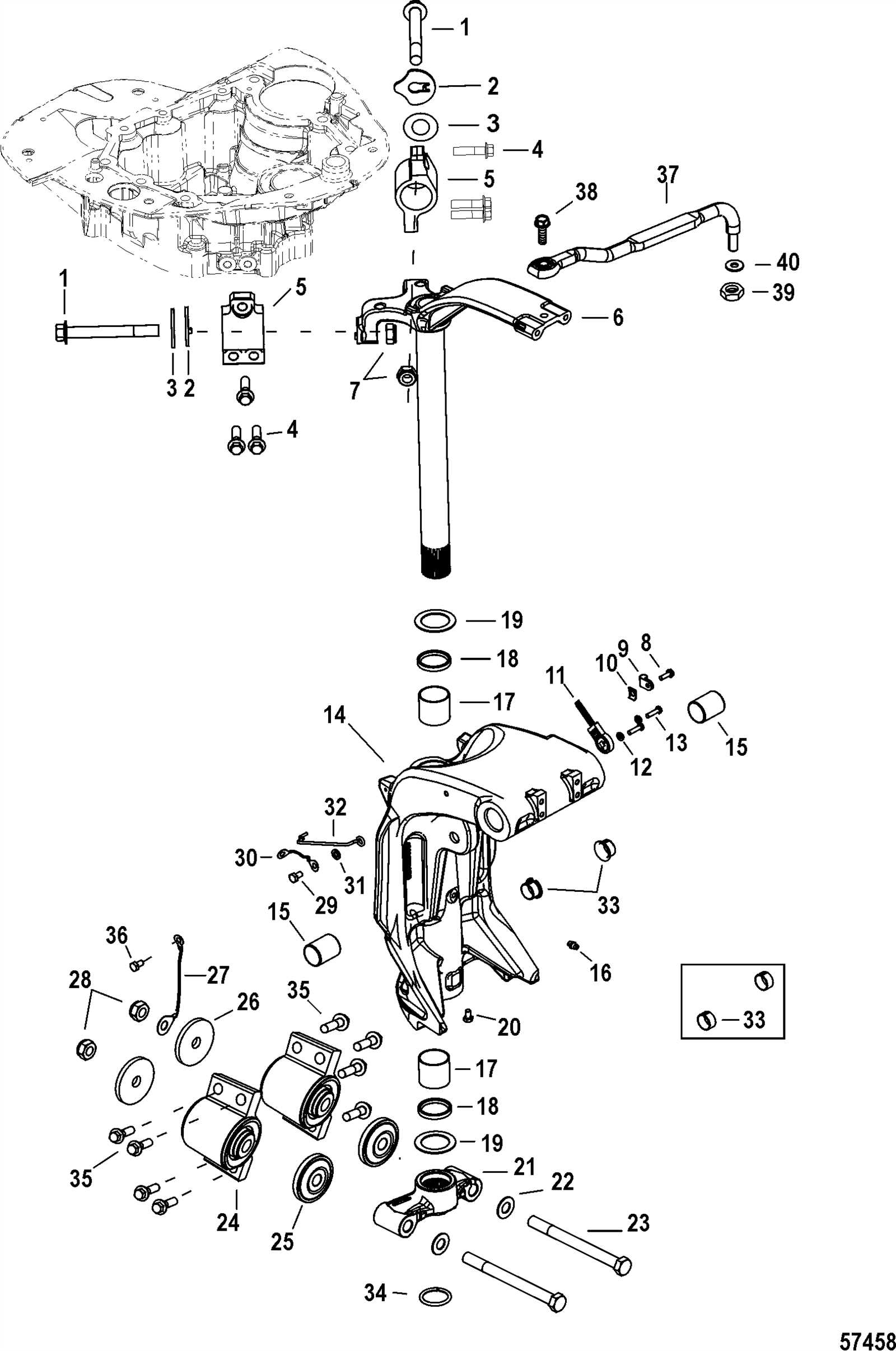 40 hp mercury outboard parts diagrams