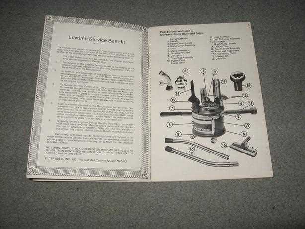 filter queen majestic parts diagram