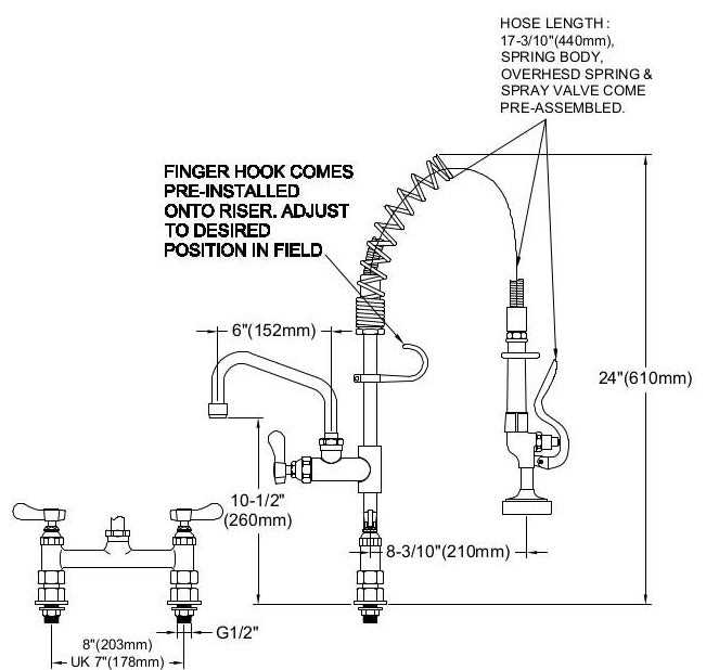 fisher faucet parts diagram