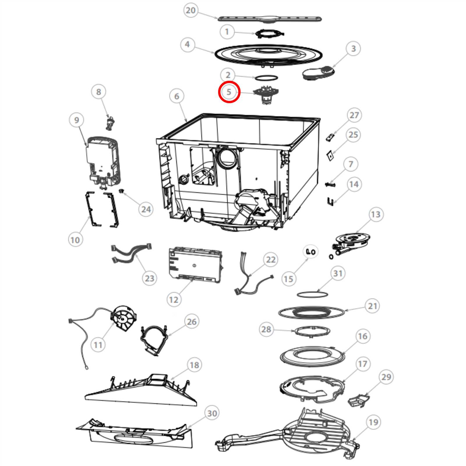 fisher paykel parts diagram