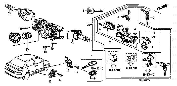 2007 honda fit parts diagram