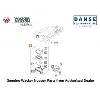 wacker neuson bs60 4 parts diagram