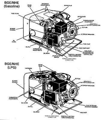 onan 4000 parts diagram