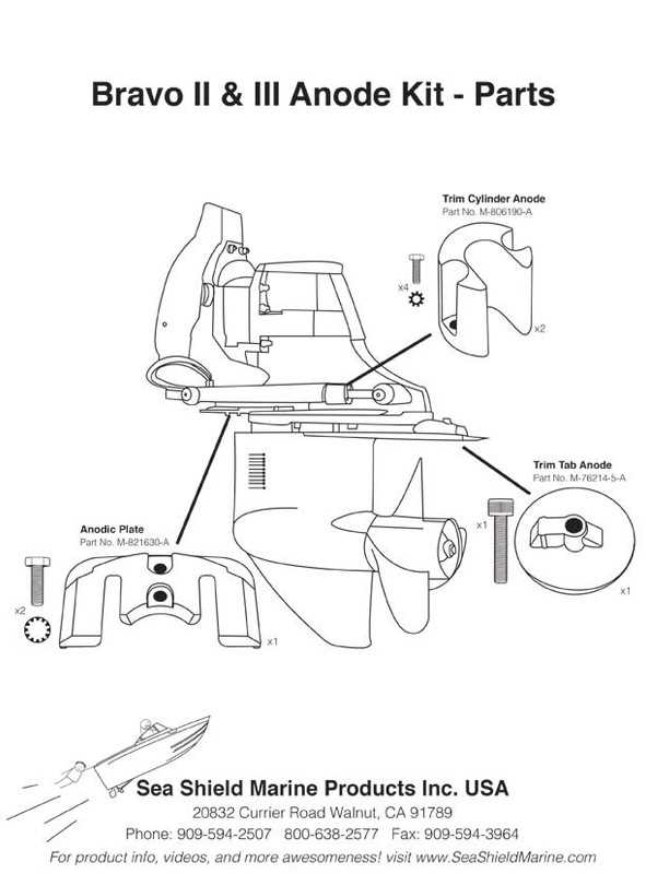 bravo one parts diagram