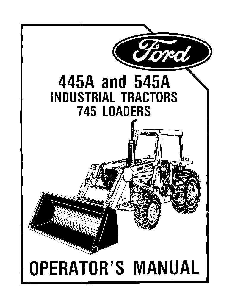 ford 4500 industrial tractor parts diagram