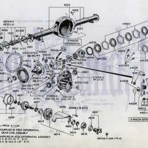 ford 9 inch parts diagram