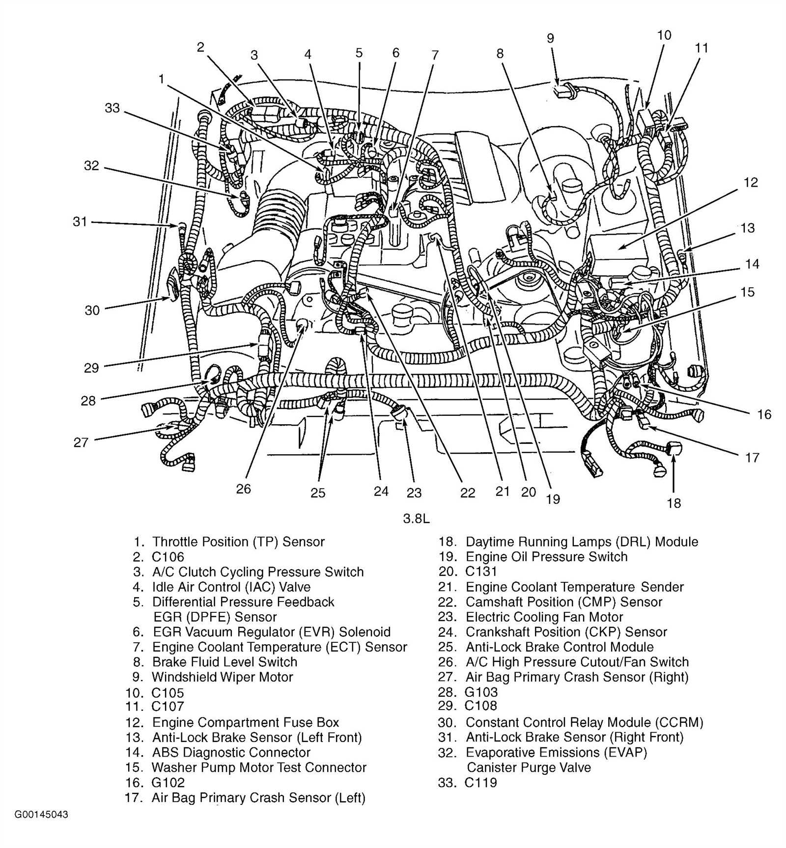 ford escape parts diagram