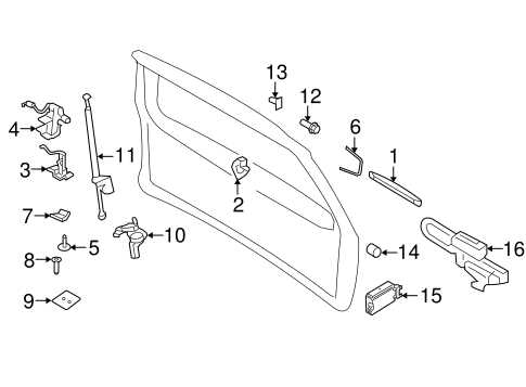 ford expedition body parts diagram