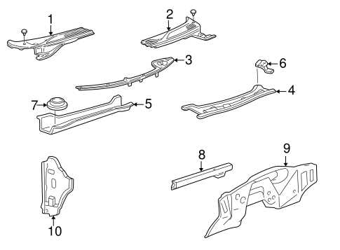 ford f 150 body parts diagram