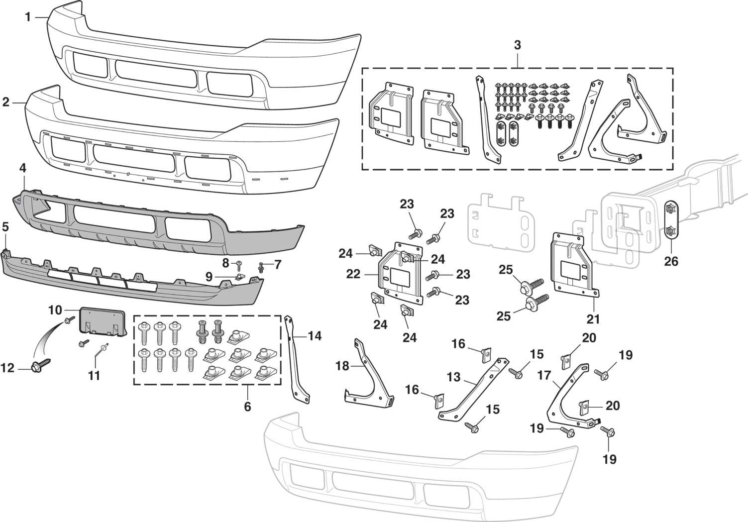 ford f 250 parts diagram