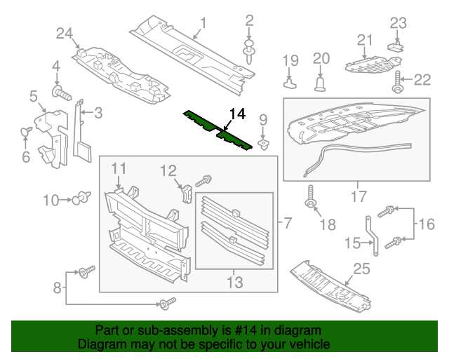 ford mustang parts diagram