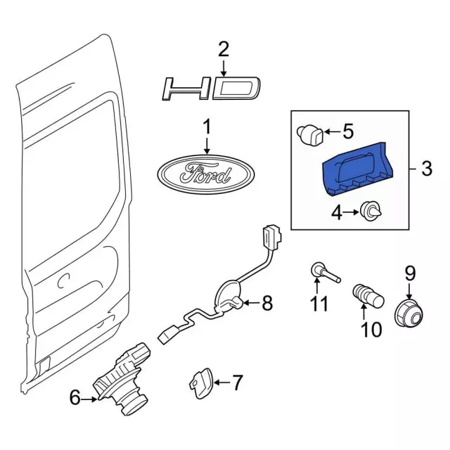 ford transit 250 parts diagram