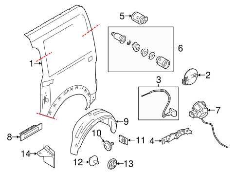 ford transit body parts diagram