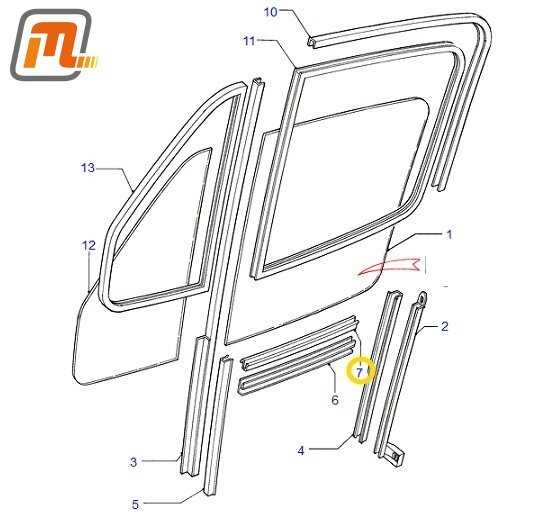 ford transit connect parts diagram