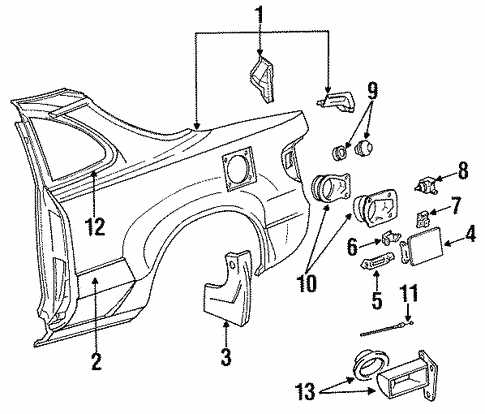 celica parts diagram