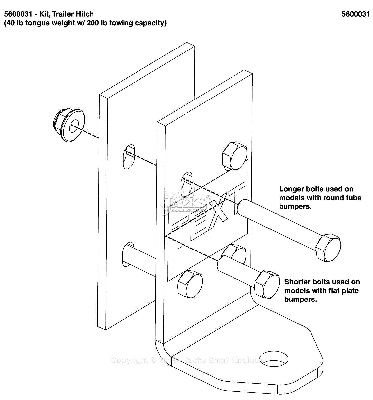 trailer tongue parts diagram