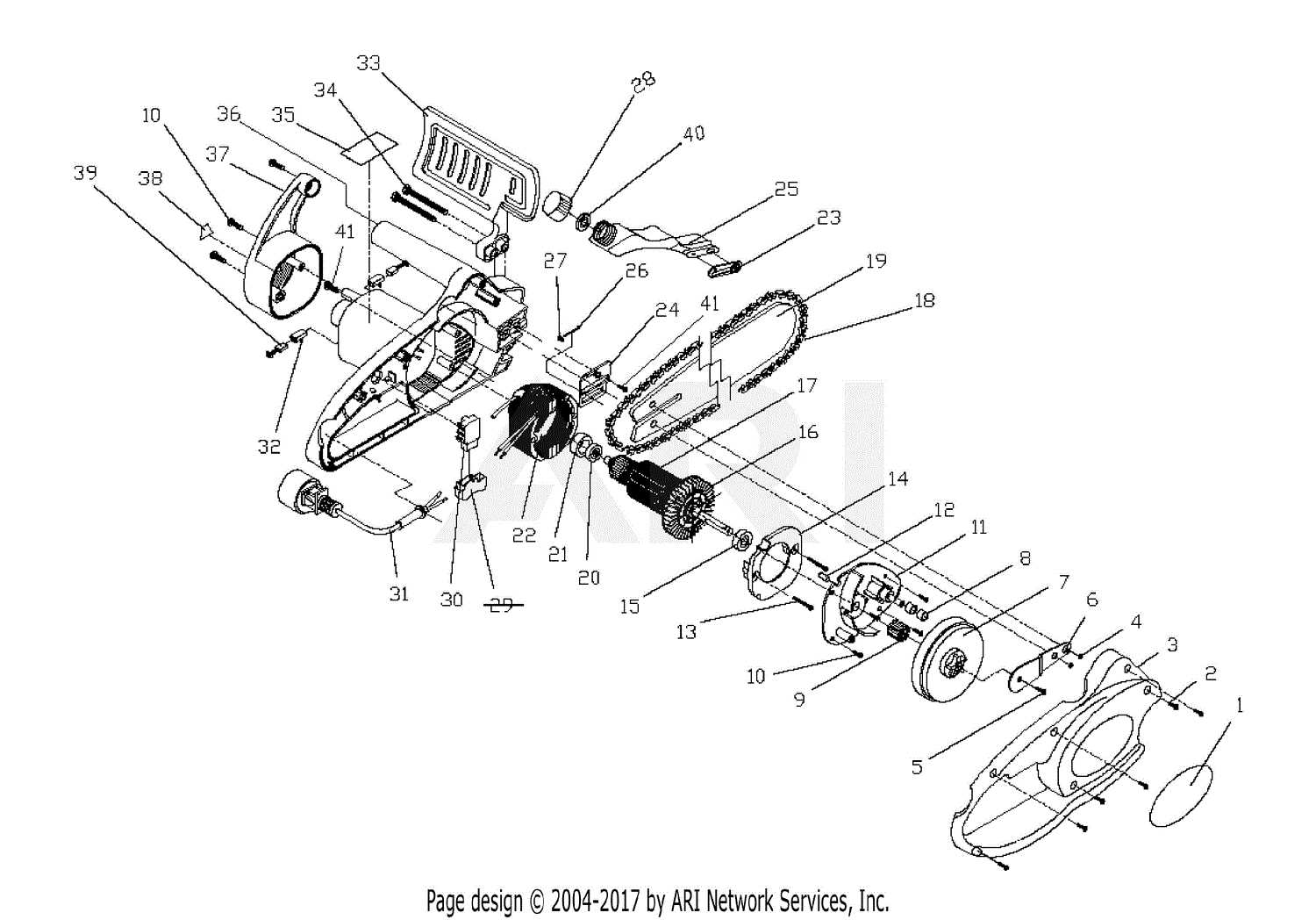 mcculloch lawn mower parts diagram