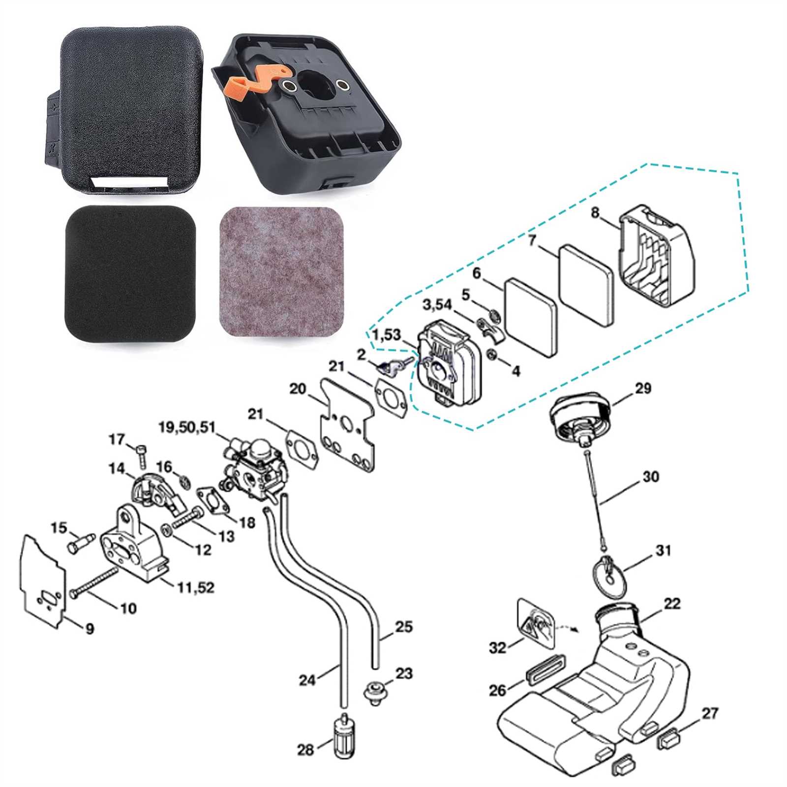 stihl fs 75 parts diagram