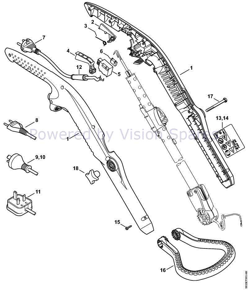 stihl fs52 parts diagram