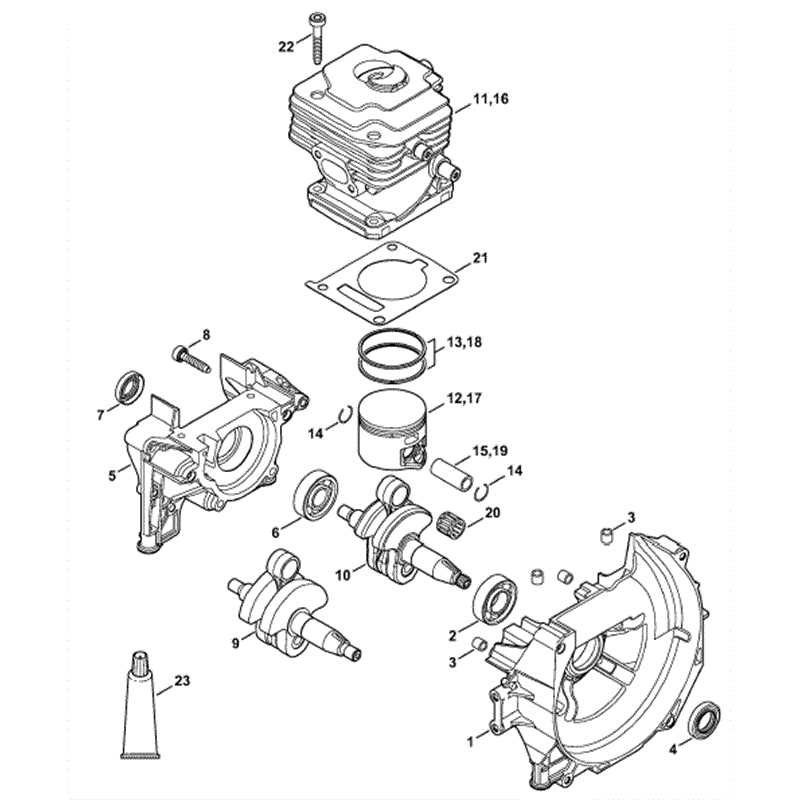 stihl 260 parts diagram