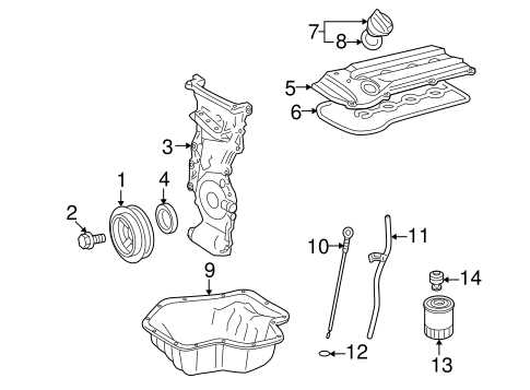 pontiac vibe body parts diagram