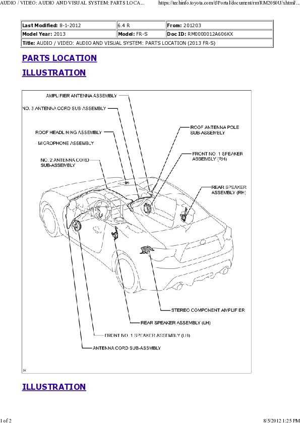 frs parts diagram