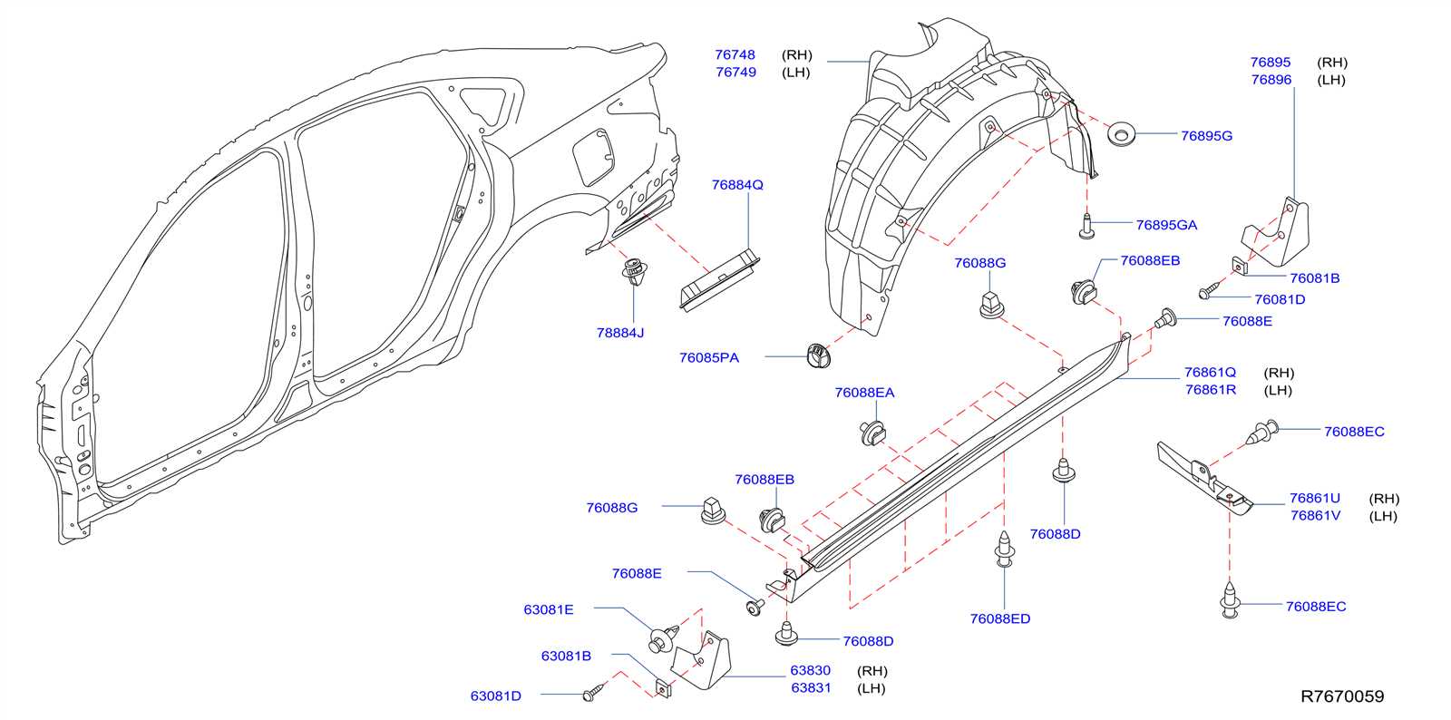 2015 nissan altima body parts diagram