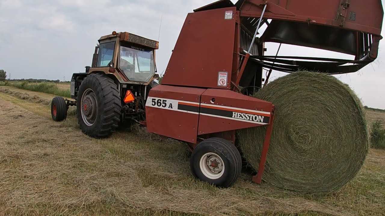 hesston 540 round baler parts diagram