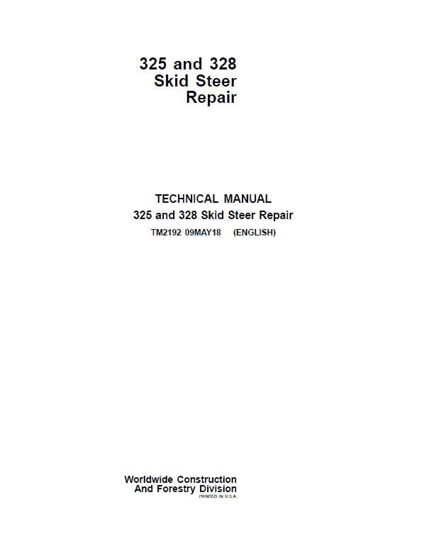 john deere 325 parts diagram