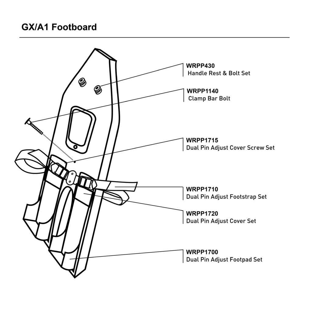 waterrower parts diagram