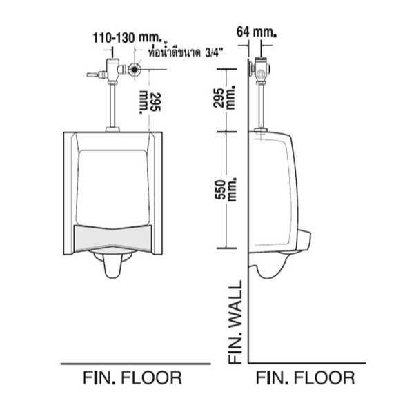 american standard urinal parts diagram