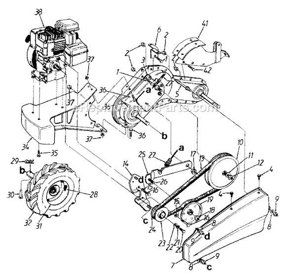 mtd parts diagram