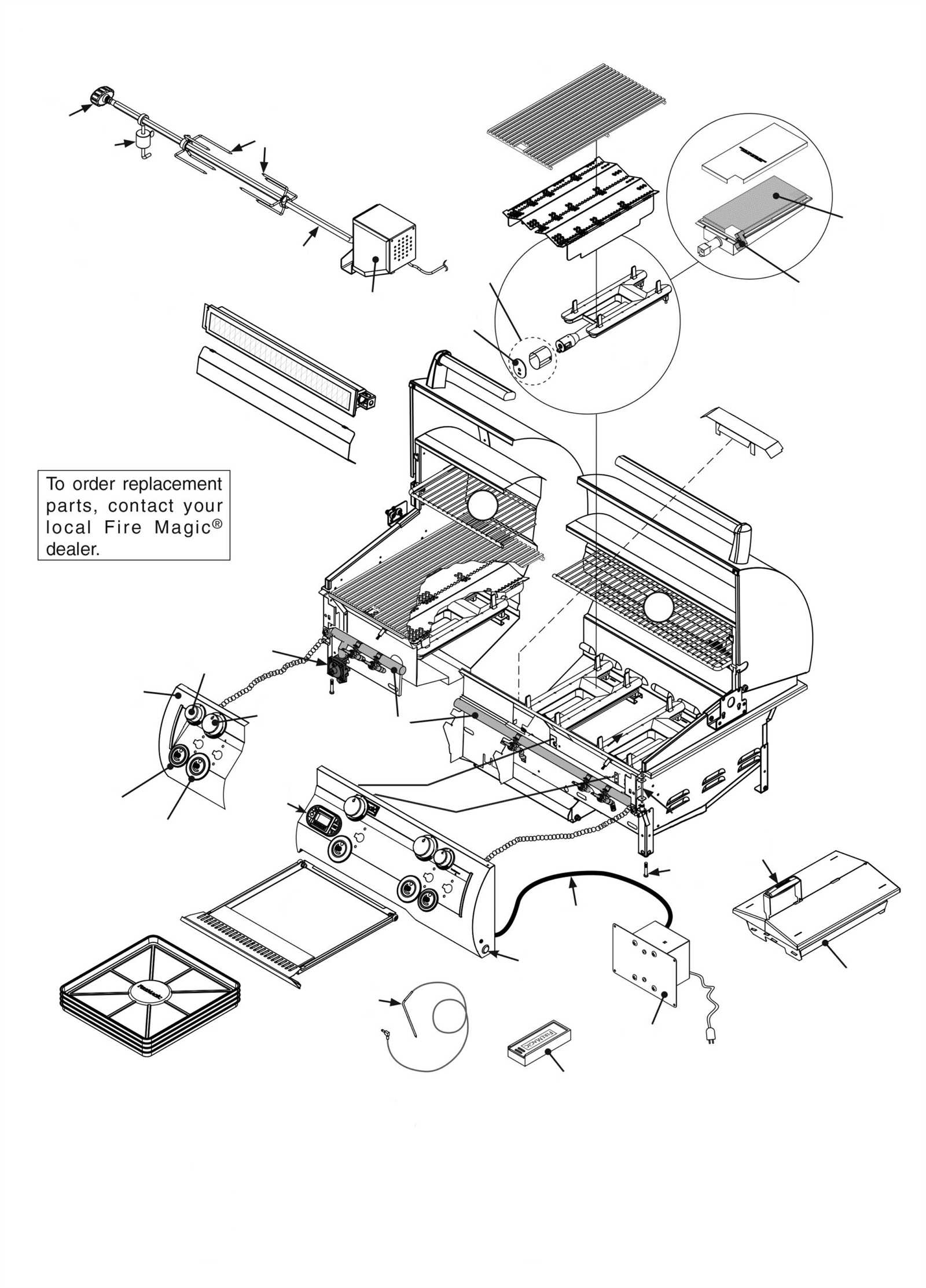 phoenix grill parts diagram